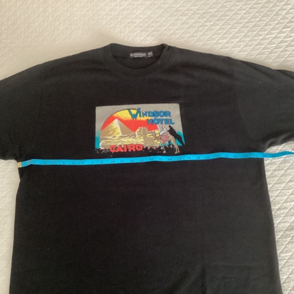 The J Peterman Company T-shirt Windsor Hotel Cairo XL 100% cotton Made in U.S.A. - Picture 2 of 10